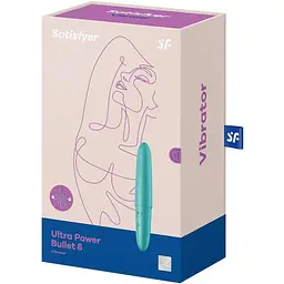 Мінівібратор Satisfyer Ultra Power Bullet 6 Бірюзовий - мініатюра 7