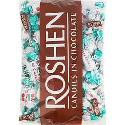 Цукерки глазуровані Roshen Ice Cherry з вишнею 1 кг