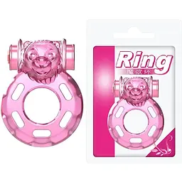 Ерекційне кільце Lybaile з вібрацією Ring, BI-010084A, Рожевий - мініатюра 2