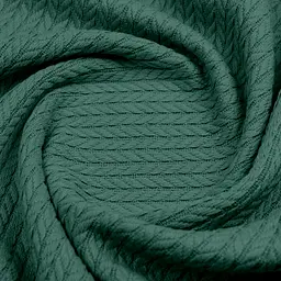 Плед-покривало Cosas Knitted Braid Eucalyptus косичка 75х95 см (Blanket_59Eucalyptus_KnittedBraid_75x95) - мініатюра 4