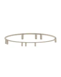 Люстра Nowodvorski 11954 Fourty Round GU10 R35 9x10W IP20 бежева - мініатюра 3