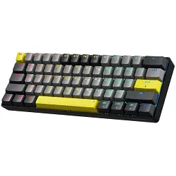 Bluetooth Клавіатура GamePro Asgard Fenrir MK130G Pro Outemu Red Switch USB/Wireless/Bluetooth Black UA - мініатюра 2