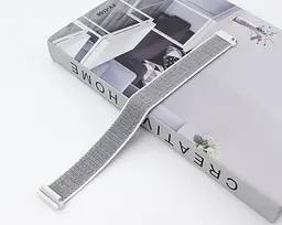 Нейлоновий ремінець Primolux для годинника Fitbit Versa/Versa 2/Versa Lite White - мініатюра 2