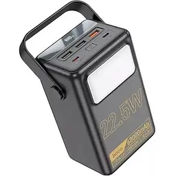Портативна батарея Hoco J110 Powerful 22.5W LCD/Lamp 60000 mAh Black - мініатюра 2