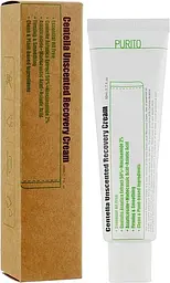 Крем з центелою для чутливої шкіри без олій Purito Centella Unscented Recovery Cream 50 мл