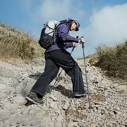 Трекінгова палиця Naturehike CNK2450DS017, 110 см, сіра - мініатюра 6