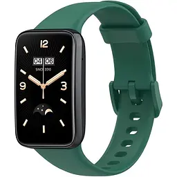 Силіконовий ремінець Tamister для Xiaomi Mi Smart Band 7 Pro Green