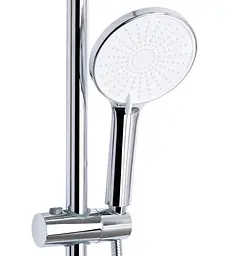Душова система універсальна Qtap Jay Chrome/White з виливом QTJAY111CRW45555 - мініатюра 5