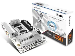 Материнська плата Sapphire PURE B850A WIFI7 (52123-11-40G) (Socket AM5, AMD B850, ATX) - мініатюра 6