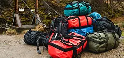 Сумка дорожня водозахисна Highlander Storm Kitbag 30L Black (DB121-BK) - мініатюра 10