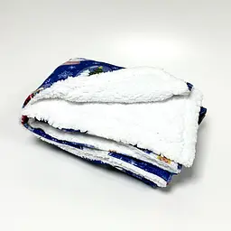 Ковдра для тварин Derby Sherpa Blanket Темно-синій 70х100 см - мініатюра 4