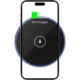 Бездротовий зарядний пристрій Wiwu Starry 15W Black [Wi-W012] [94241] - мініатюра 4