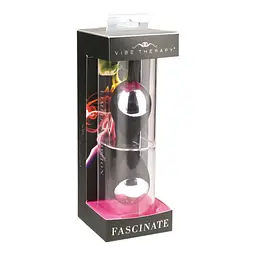 Вагінальні кульки Vibe Therapy Fascinate, 17 см, чорний - мініатюра 5