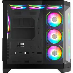 Корпус GameMax HYPE-A Tempered Glass Black (HYPE-A Black) Без БП - мініатюра 6