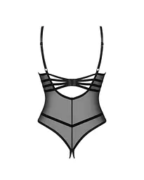 Боді Obsessive Roxelia crotchless teddy XS/S - мініатюра 4