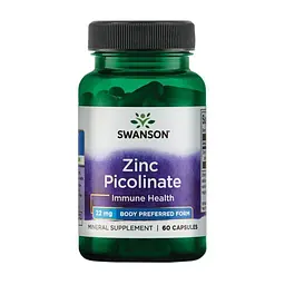 Цинк піколінат Zinc Picolinate 22 mg - 60 caps