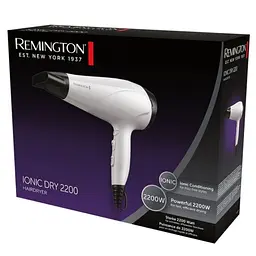Фен Remington D3194, White/Black, 2200W, 2 швидкості, 3 режими, іонізація, стандартний концентратор (11мм) (45760560100) - мініатюра 3