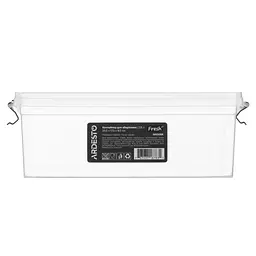 Харчовий контейнер Ardesto Fresh 2.8л, пластик, прямокутна, сірий (AR1306R) - мініатюра 3