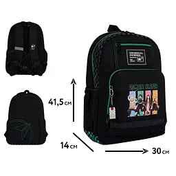 Рюкзак каркасний GoPack Education 597M-3 Fairytale Unicorn шкільний (GO25-597M-3)