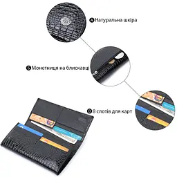 Жіночий шкіряний гаманець ST Leather 18х9,5х2,5 см acs0029432 - мініатюра 4