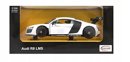 Машинка Rastar Audi R8 LMS Rastar 1:24 білий 56100 - мініатюра 4