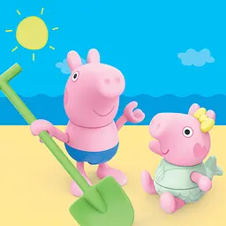 Ігровий набір Peppa figurines – Три маленькі свинки на пляжі Peppa Pig G2833 - мініатюра 8