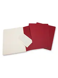 Записник Moleskine Cahier великий, Нелінований Бордо (CH123) - мініатюра 4