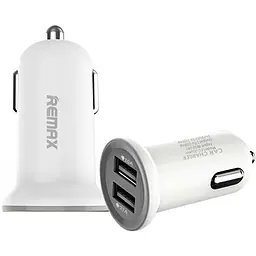 Адаптер автомобільний REMAX Mini RCC-201 2USB, 2.1A