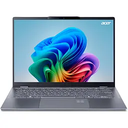 Ноутбук Acer Swift 14 AI OLED SF14-51-78FT з процесором Intel Core Ultra 7-256V pana la 4.8 GHz, 14", WUXGA OLED, 16GB LPDDR5X RAM, 1TB SSD, Intel Arc графікою, Windows 11 Home, Ste - мініатюра 3