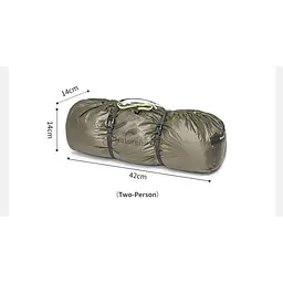 Намет Naturehike Opalus UL CNK2450WS036 двомісний темно-зелений - мініатюра 4
