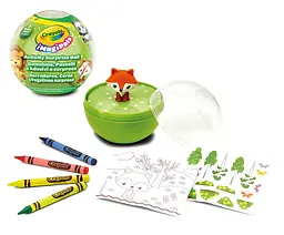 Колекційний набір-сюрприз 4 в 1 Crayola Світ тварин із восковою крейдою (22986) - мініатюра 2