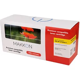 Картридж Makkon для HP CF362A (508A), Canon 040 yellow (MN-HP-CF362A-U) - мініатюра 3