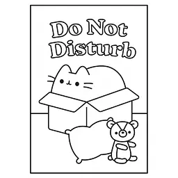 Розмальовка А4 Yes Pusheen з наліпками 8 сторінок (743229) - мініатюра 3