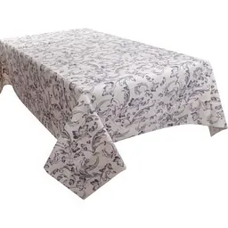 Скатертина водовідштовхувальна Lefard Home Textile Ornamental 140х240 см сіра (715-384) - мініатюра 2