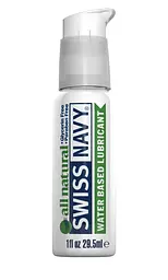 Лубрикант на водній основі для чутливої шкіри Swiss Navy All Natural 29,5 мл