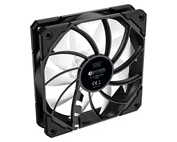 Вентилятор 120 мм, TF-12025-PRO Reverse Black, 120x120x25 мм ARGB, 500~1800±10% об/хв ID-Cooling teh0028682 - мініатюра 2