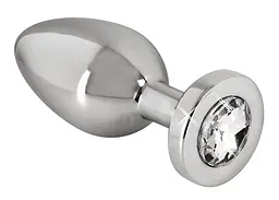 Анальний корок з каменем Jewel Buttplug Small - мініатюра 3