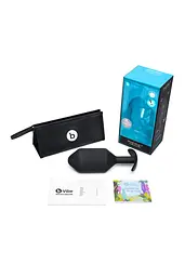 Анальна пробка B-Vibe Snug Plug 7, 18.4 см (чорний) - мініатюра 4