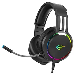 Ігрові навушники з мікрофоном HAVIT HV-H2010d RGB Black HAVIT (26442-000)