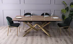 Стіл обідній Welovemebel Елегант розкладний 200/260x100x77 см дерево глянець - мініатюра 4