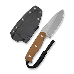 Ніж з фіксованим лезом Sencut Toxodon S24036-3 коричневий - мініатюра 2