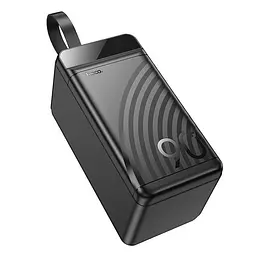 Портативна батарея - зовнішній АКБ Hoco J123D 90000mAh Element power bank with digital display чорний - мініатюра 5