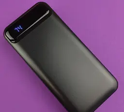 Портативний акумулятор XO PR136 20000 mAh чорний