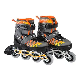 Дитячі ролики Extreme Motion Bambi RL2436 колеса що світяться, сірий, S (30-33)