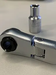 Тріскання міні 1/4" з шарніром 60 зубців (ісп. з FTDF0810) Toptul hoz0007054 - мініатюра 9