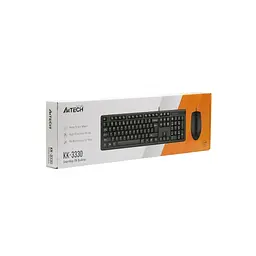 Комплект A4Tech KK-3330 USB Black (KK-3330 Black) - мініатюра 9