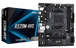 Материнська плата AsRock A520M-HVS (A520M-HVS) (Socket AM4, AMD A520, Micro-ATX) - мініатюра 5