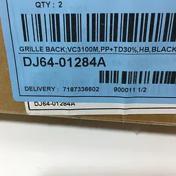 Кришка (решітка) вихідного фільтра пилососа Samsung DJ64-01284A - мініатюра 9