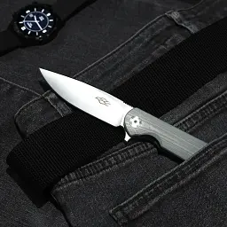 Складаний ніж Firebird D2 75 мм сірий G10 72 г - мініатюра 8