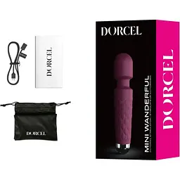 Вібратор Marc Dorcel Wand Mini Wanderful Plum (SO7815) [168958] - мініатюра 4